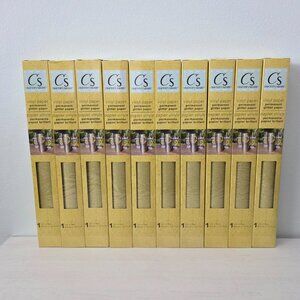 SOLD LOT NEW 10 Rolls Crafter's Square Gold Glitter Matte Permanent Vinyl 12"x48